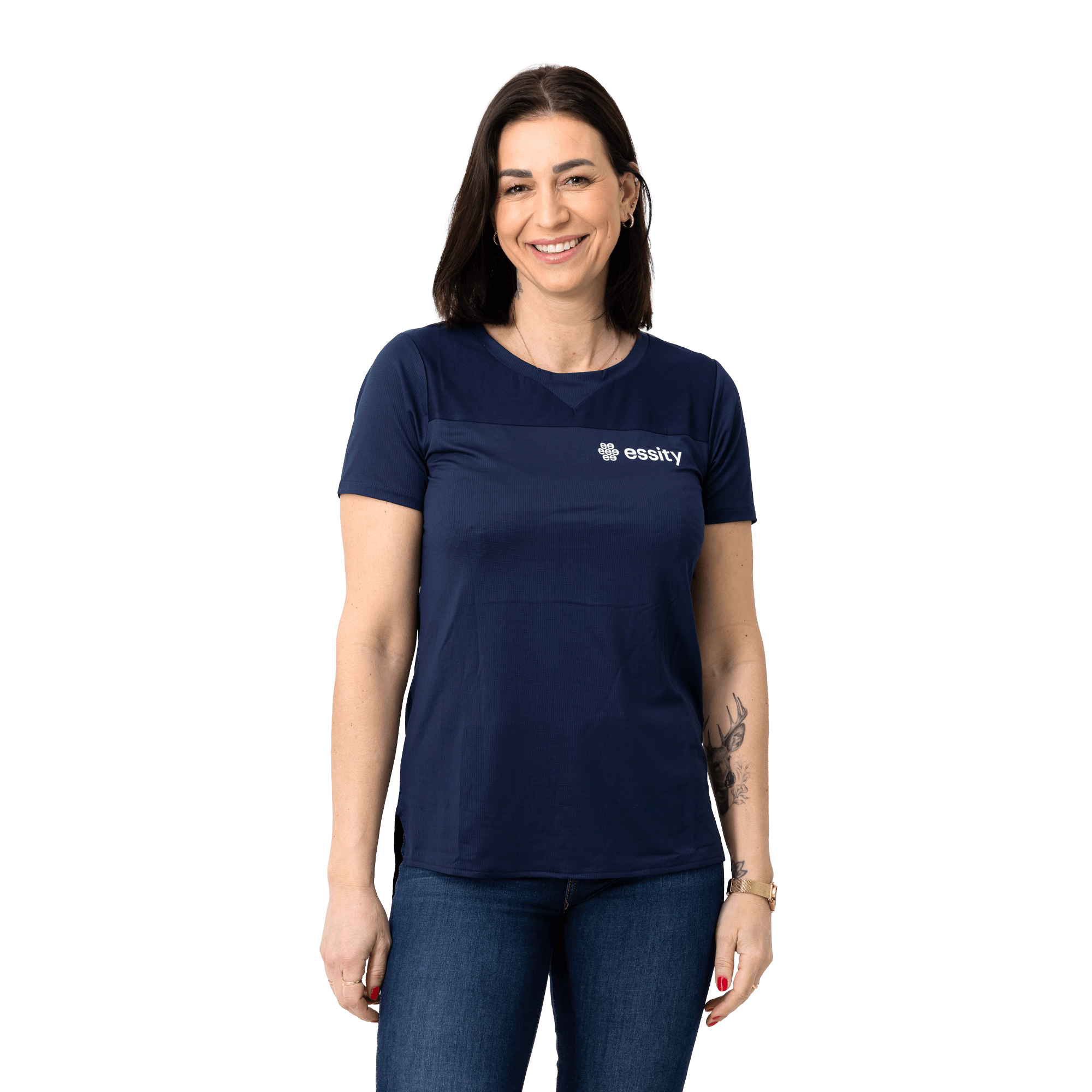 essity tshirt with white logo